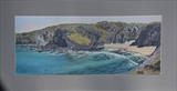 A Secret Beach [Porth Lleuog] by Chubby-ArtStudio, Painting, Pastel on Paper